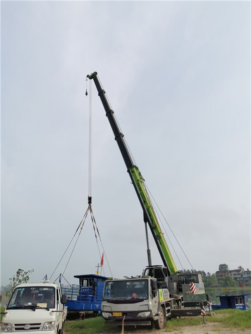 太原市桥梁建设吊装案例